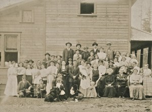 Langberg Farmhouse 1910 - Farmer's Meeting