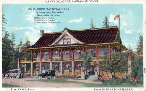 Post Card of Canyada Lodge
