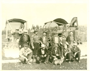 The men who built the Eatonville Airport