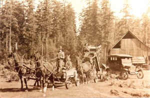 Oct 21, 1920, Threshing machines of Henry Nelson at Clear Lake Farm