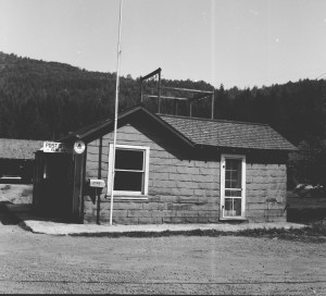Elbe post office, 1956