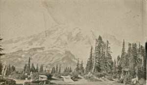Drive to Rainier - ca. 1920