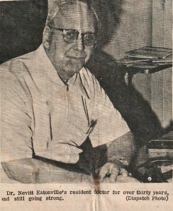 Dr. Don Nevitt (ca. 1974)