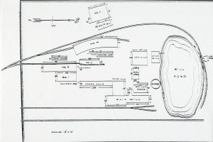 Eatonville Lumber Company map, circa 1950