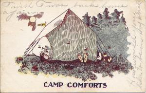 Elbe 1908 Postcard - Front