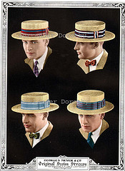 Swiss Straw Hat ad in 1926
