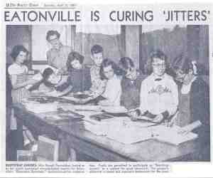Bootstrap Juniors - Seattle Times - April 1954
