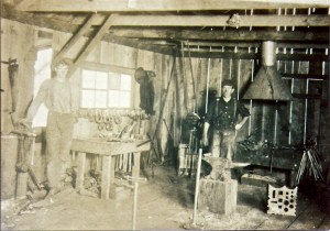 Black smith shop on Center Street & Rainier 