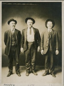 Nate Williams (Center) Andrew (left) Ed (right)