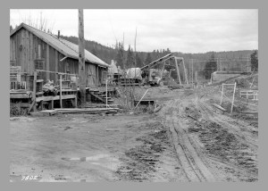 Construction for Alder Dam, 1940s