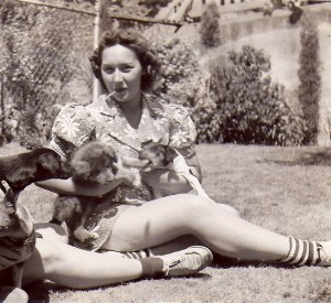 Young Madora Dawkins - 1930s