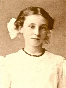 Olga Helen Olden as a young girl - Ohop Valley pioneer