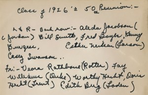 1976 50th reunion roster 1976 50th reunion roster