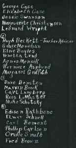 Class names - EHS Sophomore, 1926-27