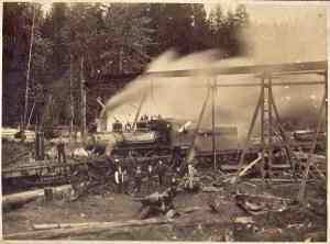 Wreck at Elbe Lumber & Shingle Co/