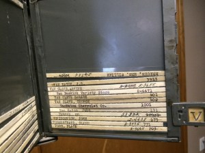 Mashell Telephone Co. Switchboard - Page V & W