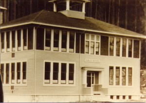 Elbe School after it was enlarged.