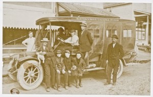 Eatonville to Tacoma Stage ca 1915