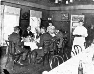 Dining at the Hotel Snow