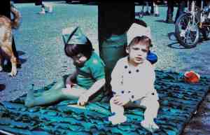 Christy Van Cleve and Lincoln Mettler in the 1967 Pet Parade