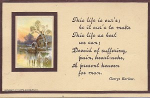 Marie Lutkens postcard 1913 (front)