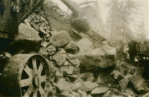Working on Canyon Road 1920