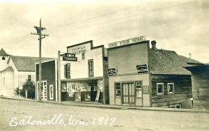 T. C. Van Eaton's Real Estate Office - 1917