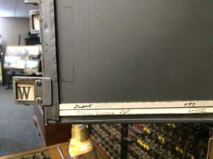 Mashell Telephone Co. Switchboard - Page W