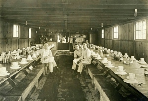 Cooks at Eatonville Lumber Company dining room