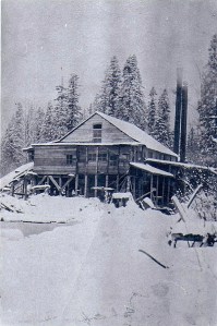 Henry Horn's shingle mill, Elbe