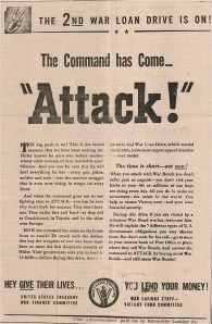 Attack - war bond Attack!