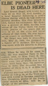 Levi Engel Obituary Levi Engel Obituary