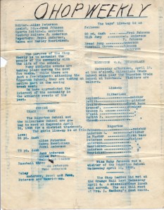 Ohop Weekly, April 1928