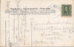 Elbe 1908 Postcard - Front