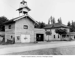 Eatonville Firehouse 1942