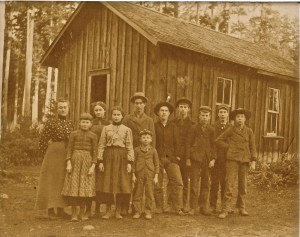 Hearts Lake School (ca. 1905)