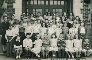 Mrs. Velma Kjelstad's 6th grade class, 1947-8