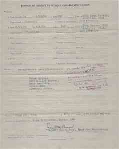 John Van Eaton's Letter of Discharge from the CCC in 1934