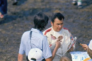 Henley being interviewed