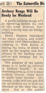 Dispatch article - Bootstrap & Archery