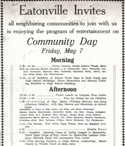 1937 May Day Program - Page 1