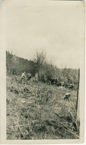 Men at work on Ohop Creek — 1889