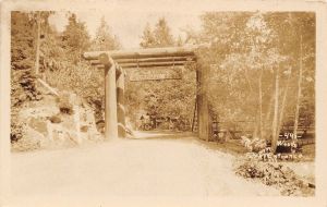 Nisqually visitor entrance, ca. 1920