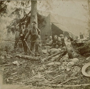 Camping in 1898